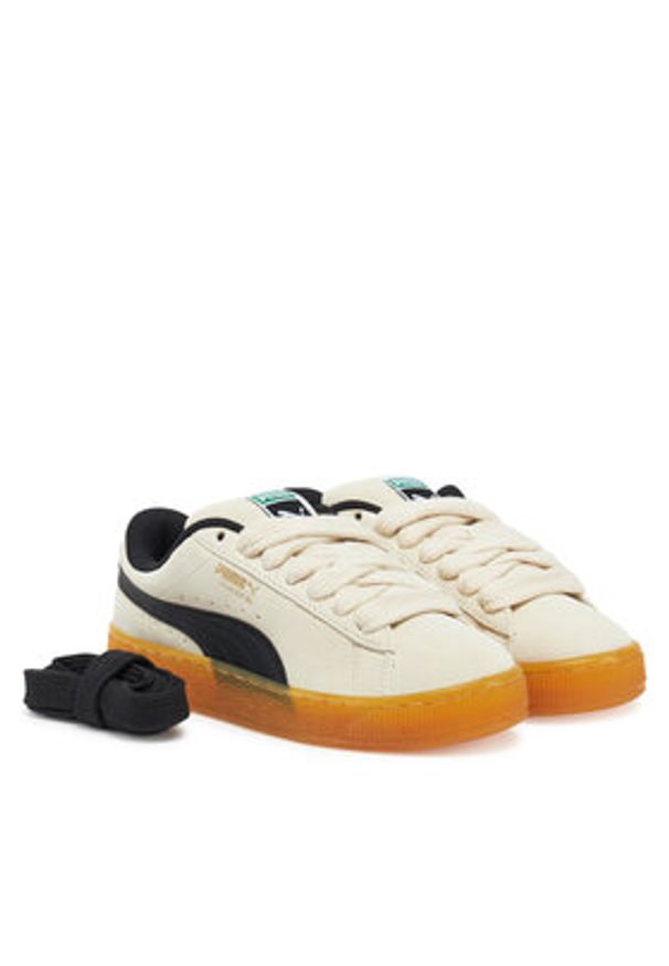 Puma Sneakersy Suede XL Dark Risk Sneaker 401348 02 Beżowy. Kolor: beżowy. Materiał: zamsz, skóra. Model: Puma Suede