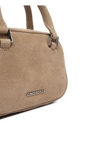 Gino Rossi - GINO ROSSI Torebka EO-LA224-19318 Beżowy. Kolor: beżowy. Materiał: zamszowe, skórzane #5