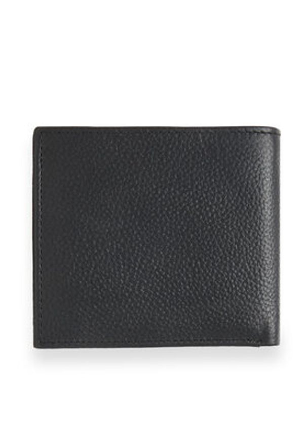 Barbour Duży Portfel Męski MLG0059BK11 Czarny. Kolor: czarny. Materiał: skóra