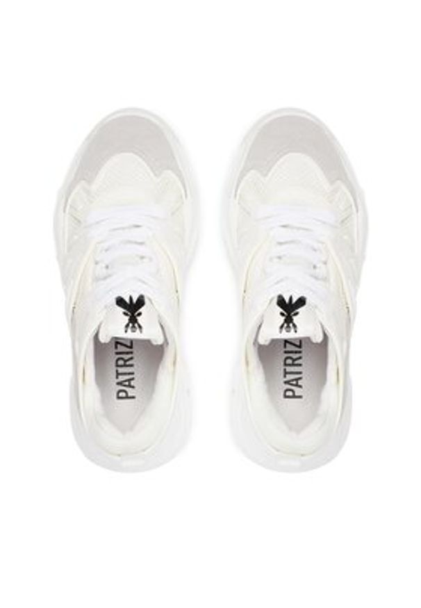 Patrizia Pepe Sneakersy 8Z0043/V005-W233 Écru. Materiał: materiał