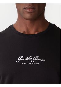 Jack & Jones Piżama Clyde 12286555 Czarny Loose Fit. Kolor: czarny. Materiał: bawełna