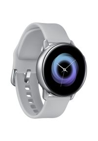 Smartwatch SAMSUNG Galaxy Watch Active Srebrny. Rodzaj zegarka: smartwatch. Kolor: srebrny. Styl: sportowy #5