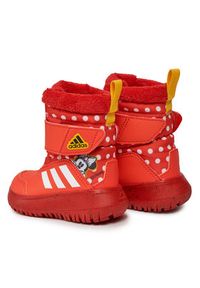 Adidas - adidas Śniegowce Winterplay x Disney Shoes Kids IG7191 Czerwony. Kolor: czerwony. Materiał: materiał. Wzór: motyw z bajki #5