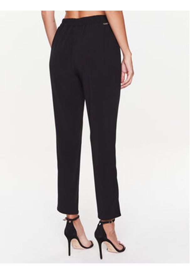 Liu Jo Sport Spodnie materiałowe TA3192 TS423 Czarny Regular Fit. Kolor: czarny. Materiał: syntetyk. Styl: sportowy