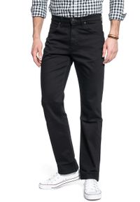 Lee - LEE BROOKLYN STRAIGHT MĘSKIE SPODNIE JEANSOWE CLEAN BLACK L452JBCS