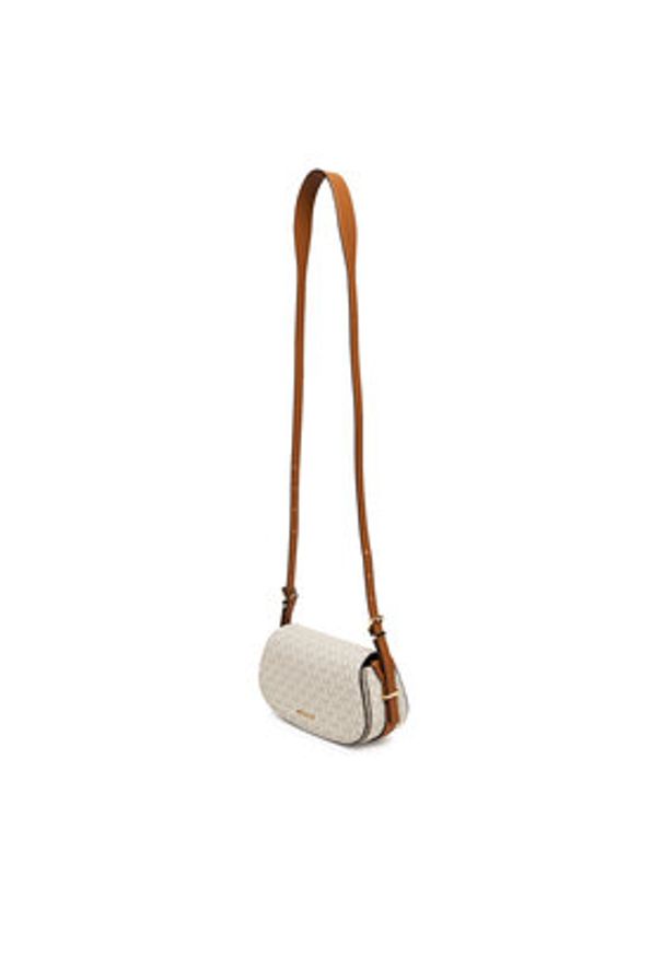 MICHAEL Michael Kors Torebka Lydia 32S5GL0C1B Écru. Materiał: skórzane