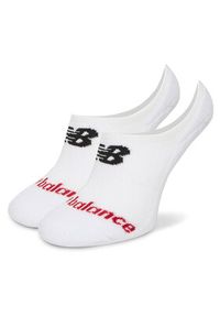 New Balance Zestaw 3 par stopek unisex Everyday Ultra Low LAS51313WT Biały. Kolor: biały. Materiał: poliester, materiał