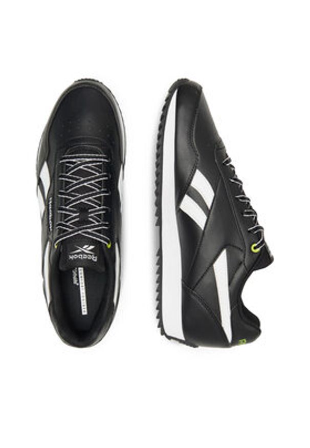 Reebok Sneakersy Rewind Run Ri 100032929-M Czarny. Kolor: czarny. Materiał: syntetyk. Sport: bieganie
