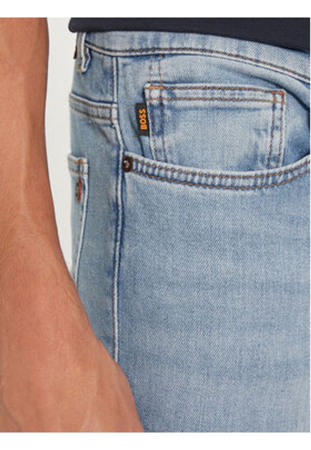 BOSS - Boss Jeansy Delaware 50524029 Niebieski Slim Fit. Kolor: niebieski