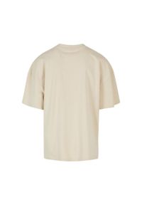 BUILD YOUR BRAND - Bawełniana Koszulka Unisex Dla Dorosłych O Bardzo Dużej Gramaturze. Kolor: beżowy. Materiał: bawełna