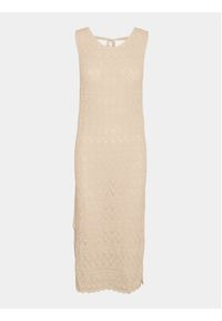 Vero Moda Sukienka letnia Bali 10302925 Écru Regular Fit. Materiał: bawełna. Sezon: lato #6