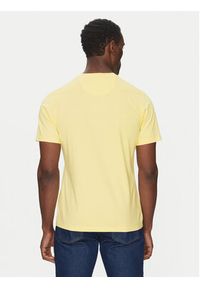 Barbour T-Shirt Essential Sports MTS0331YE36 Żółty Tailored Fit. Kolor: żółty. Materiał: bawełna #5