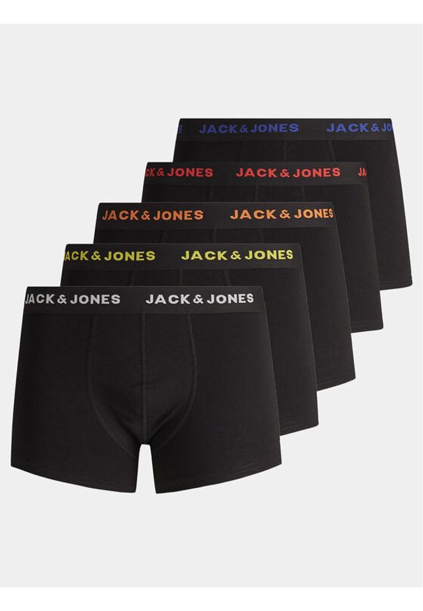 Jack & Jones Komplet 5 par bokserek 12169662 Kolorowy. Materiał: bawełna. Wzór: kolorowy