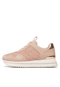 MICHAEL Michael Kors Sneakersy Raina Trainer 43R4RNFSAB Różowy. Kolor: różowy. Materiał: materiał