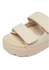 DeeZee Klapki CEO-R25SS09248 Écru. Kolor: kremowy. Materiał: skóra #7