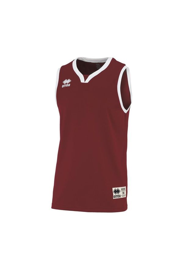 ERREA - Errea California Jr Tank Top Dzieci. Kolor: brązowy, biały, wielokolorowy. Sport: koszykówka