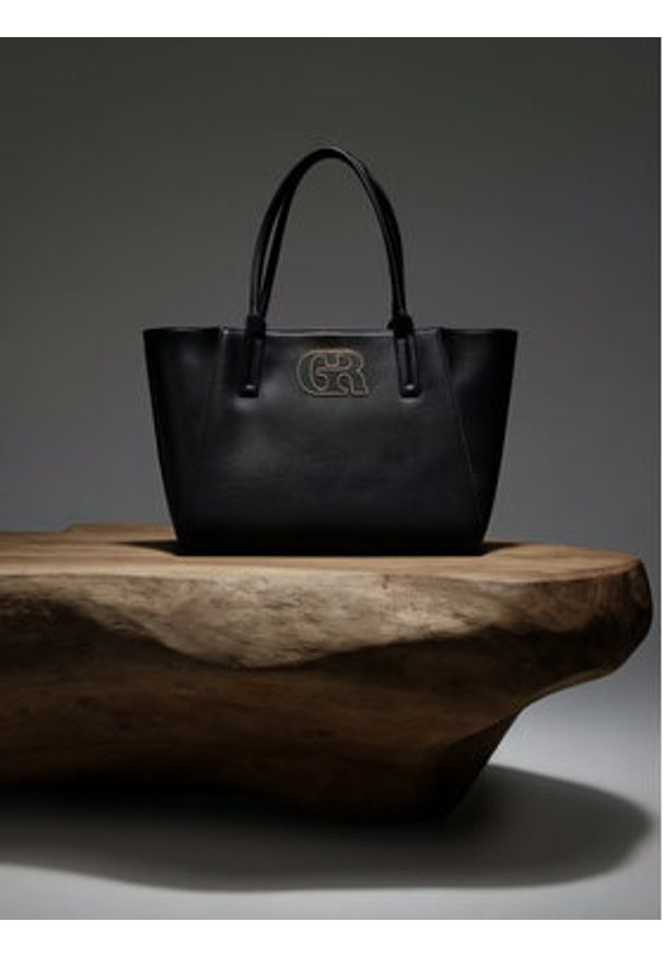 Gino Rossi Torebka CEO-EDELWEIS Czarny. Kolor: czarny