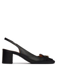 Love Moschino - LOVE MOSCHINO Czółenka JA10175G1OIE0000 Czarny. Kolor: czarny. Materiał: skóra #1