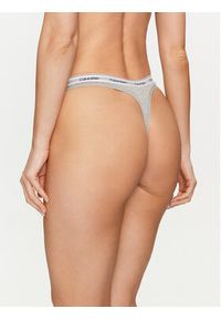 Calvin Klein Underwear Komplet 3 par stringów 000QD5209E Kolorowy. Materiał: bawełna. Wzór: kolorowy #7