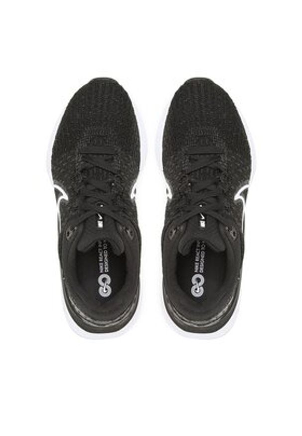 Nike Buty do biegania React Infinity Run Fk 3 DD3024 001 Czarny. Kolor: czarny. Materiał: materiał. Sport: bieganie