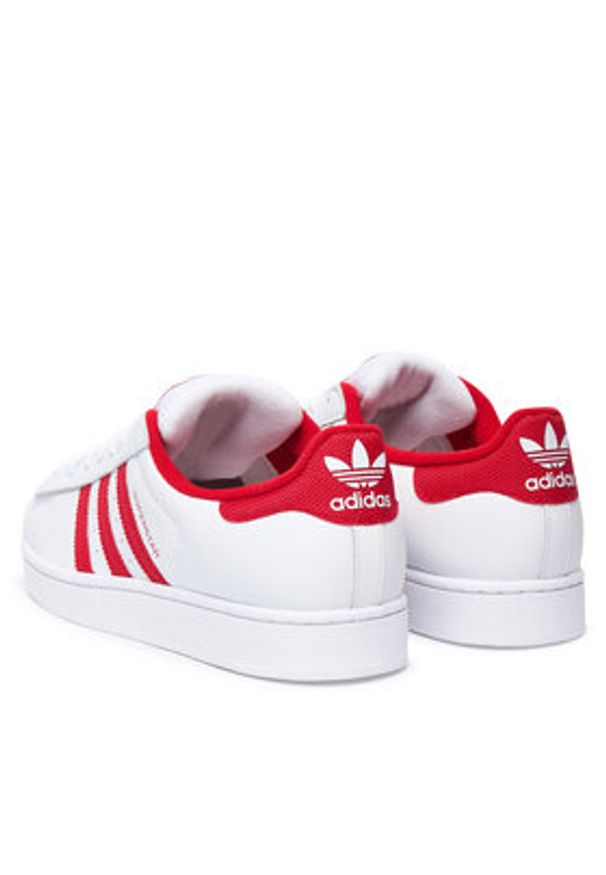 Adidas - adidas Sneakersy Superstar II IH9257 Biały. Kolor: biały. Materiał: skóra. Model: Adidas Superstar