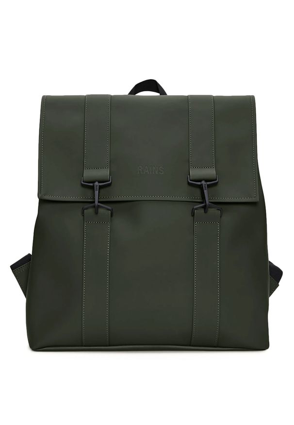 Plecak Rains MSN Bag W3 13300-03 - zielony. Kolor: zielony. Materiał: materiał, poliester. Styl: elegancki