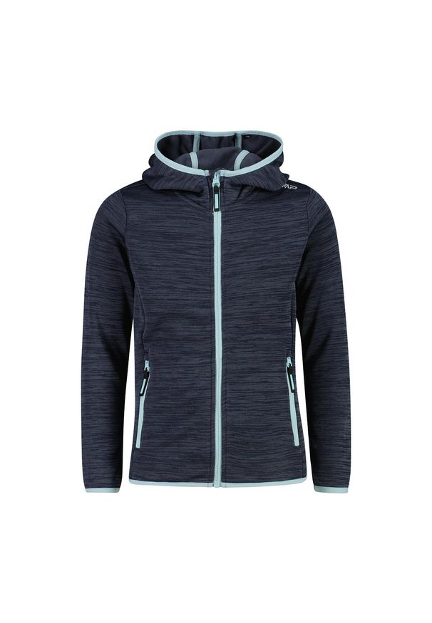 Bluza dziecięca turystyczna CMP 35H5425. Kolor: niebieski. Sport: turystyka piesza