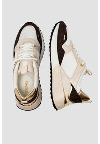 Michael Kors - MICHAEL KORS Białe sneakersy damskie Theo Trainer, Rozmiar 39. Okazja: na co dzień. Kolor: biały #5