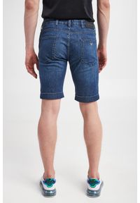 Emporio Armani - Spodenki jeansowe męskie EMPORIO ARMANI. Materiał: jeans