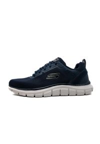 skechers - Buty do chodzenia męskie Skechers Track-Broader. Zapięcie: sznurówki. Kolor: niebieski. Materiał: materiał. Szerokość cholewki: normalna. Sport: turystyka piesza #1