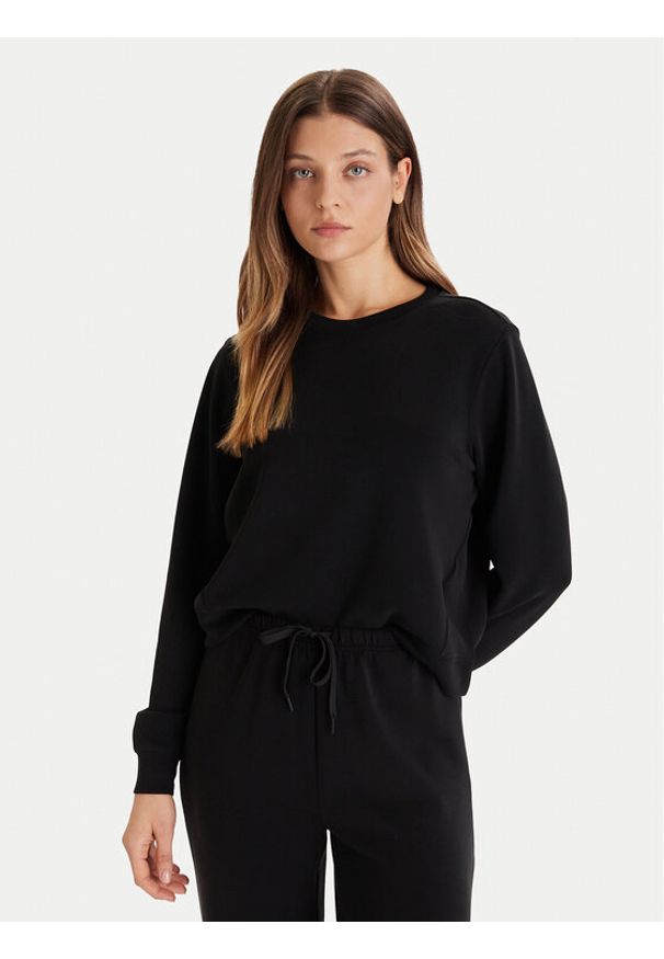 only - ONLY Bluza Maya 15361163 Czarny Regular Fit. Kolor: czarny. Materiał: syntetyk