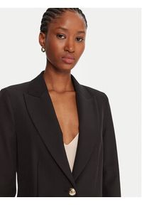 Maryley Marynarka 25IB187/M06/43NE Czarny Regular Fit. Kolor: czarny. Materiał: syntetyk #3