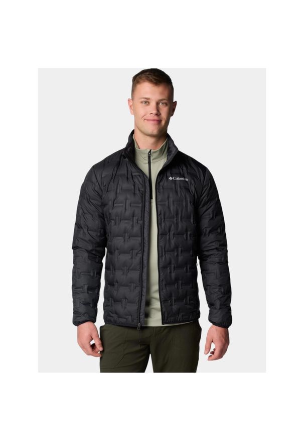 columbia - Kurtka Puchowa Męska Columbia Delta Ridge II. Kolor: czarny. Materiał: puch. Technologia: Omni-Heat (Columbia). Sezon: jesień. Sport: turystyka piesza