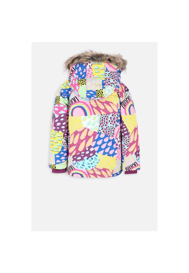 Kurtka narciarska dziecięca Lemon Explore ZL3. Kolor: wielokolorowy. Materiał: poliester. Sezon: zima. Sport: narciarstwo
