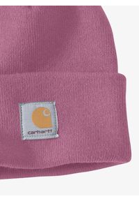 Czapka zimowa Carhartt Watch Hat - woodrose. Kolor: różowy. Sezon: zima