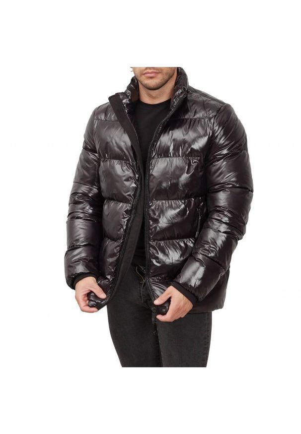 Kurtka Geox Model M Sile Bomber Kolor Czarny. Kolor: czarny. Materiał: tkanina