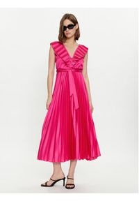 Dixie Sukienka wieczorowa A319J044 Różowy Regular Fit. Kolor: różowy. Materiał: syntetyk. Styl: wizytowy #4
