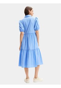 Desigual Sukienka koszulowa Alejandria 24SWVW82 Niebieski Loose Fit. Kolor: niebieski. Materiał: bawełna. Typ sukienki: koszulowe #5