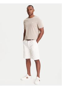 Guess T-Shirt M4YI0A KCCM1 Beżowy Regular Fit. Kolor: beżowy. Materiał: bawełna #2