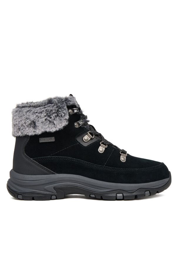 skechers - Skechers Trekkingi Trego 167882/BLK Czarny. Kolor: czarny. Materiał: zamsz, skóra