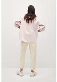 mango - Mango - Koszula jeansowa Caramel. Kolor: różowy. Materiał: jeans. Długość rękawa: długi rękaw. Długość: długie #2