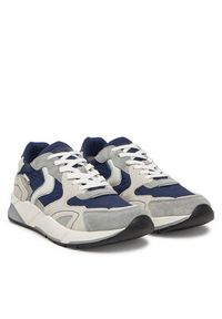 Voile Blanche Sneakersy Club19 2018288.01.2C22 Szary. Kolor: szary. Materiał: skóra, zamsz #6