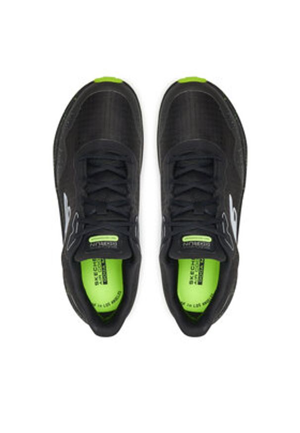 skechers - Skechers Buty do biegania Go Run 220874/BKLM Czarny. Kolor: czarny. Materiał: materiał. Sport: bieganie