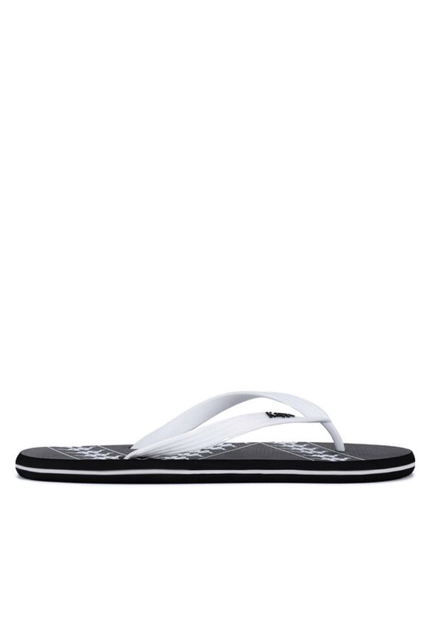 Kappa Japonki 371D2SW Banda Selyn - Black-White Kolorowy. Materiał: syntetyk, materiał. Wzór: kolorowy