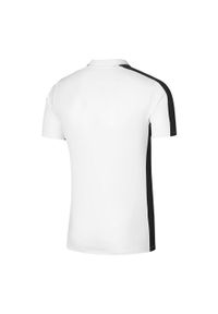Nike - Męska Koszulka Polo Academy DriFIT. Typ kołnierza: polo. Kolor: biały