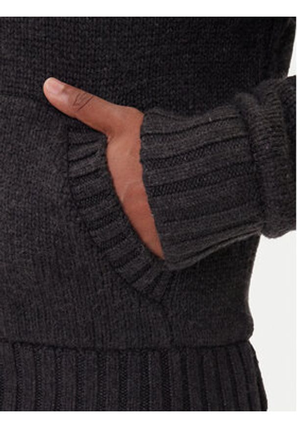 Guess Jeans Kardigan M5BR07 Z0662 Szary Regular Fit. Kolor: szary. Materiał: syntetyk