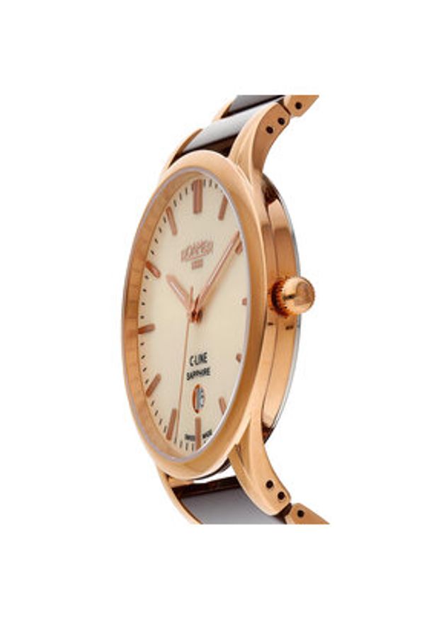 Roamer Zegarek C-Line 658833 49 35 63 Brązowy. Kolor: brązowy