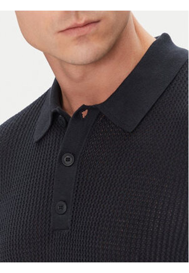 JOOP! Jeans Polo 15 JJK-08Vicono 30045448 Granatowy Modern Fit. Typ kołnierza: polo. Kolor: niebieski. Materiał: bawełna