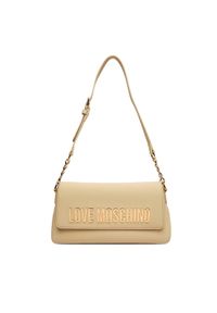 Love Moschino - LOVE MOSCHINO Torebka JC4109PP1OKD0129 Beżowy. Kolor: beżowy. Materiał: skórzane #1