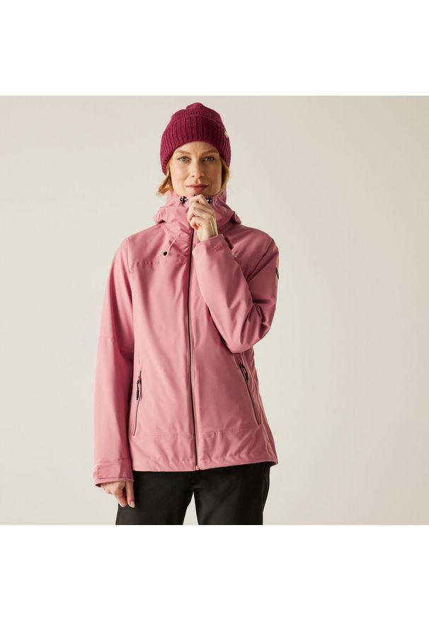 Regatta - Kurtka damska 3 w 1 Wentwood. Kolor: różowy. Materiał: tkanina, puch. Sport: turystyka piesza